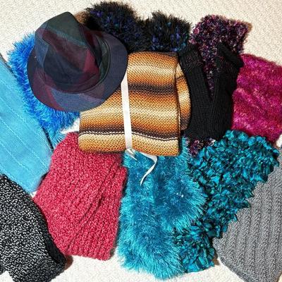 Crocheted & Knit Handmade Scarves & More