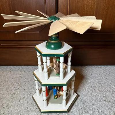 German Christmas Pyramid Windmill