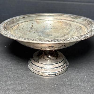 Sterling Silver Weighted Bon-Bon Bowl
