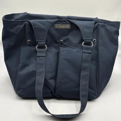 Ariat Team Mini Carryall Blue Polyester Tote