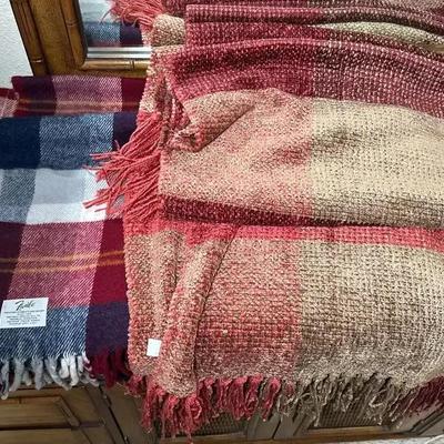 Faribo & Restoration Hardware Blanket Throws