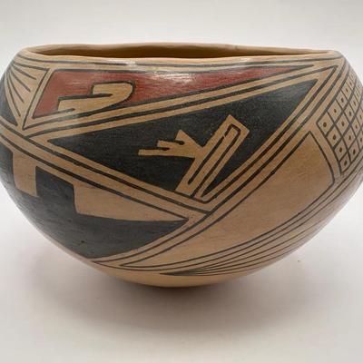 Nicolas Quezada Rounded Bottom Native American Pottery