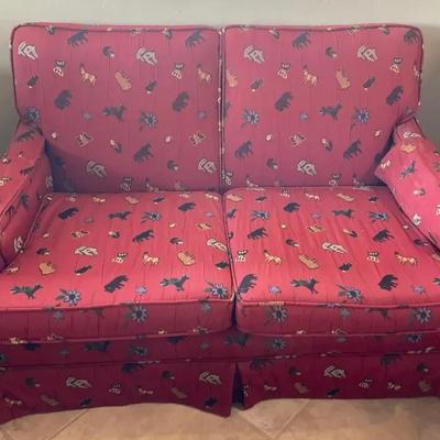The Little Red Animal Couch