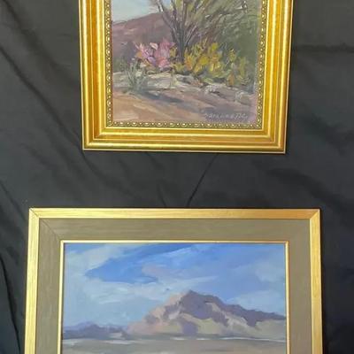 Original Signed Paintings / Sara Linda Poly