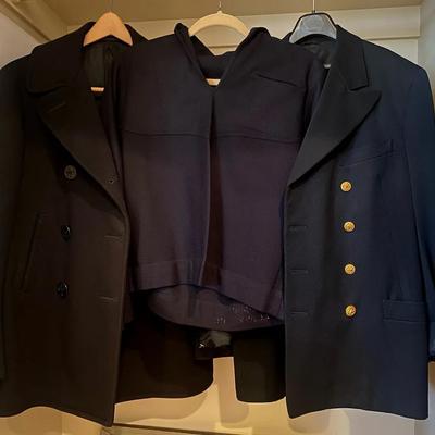 Vintage Navy Coats 