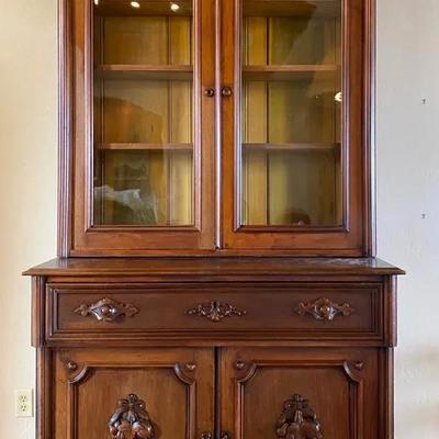 Antique Display Cabinet 