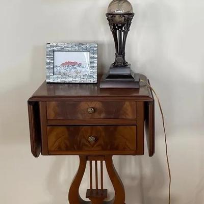 Accent Table And Lamp