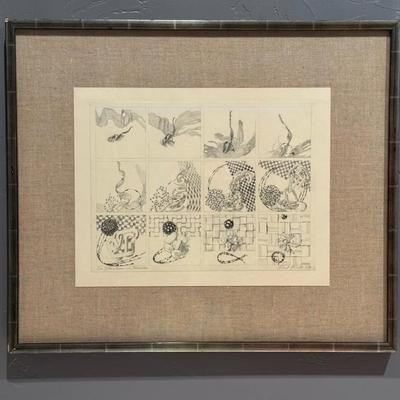 Leg Of The Cricket Of Blauvac, Signed Kranz