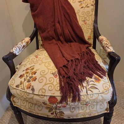 Henredon Upholstered Arm Chair 