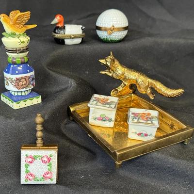 Limoges Miniatures  & Trinket Boxes