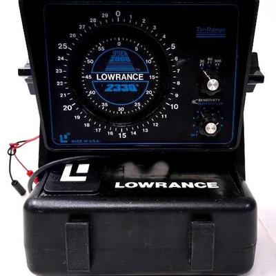 "Lowrance" 2330 Tri-Range Depth Finder