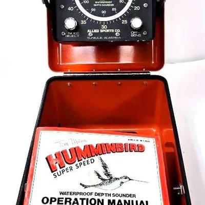 "Humminbird" Super Sixty Depth Sounder with Manual