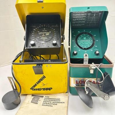 "Lowrance" Fish Lo-K-Tor and "Humminbird" Super Thirty