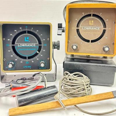 "Lowrance" LFG-300 and LFG-306 Locator/Sounders