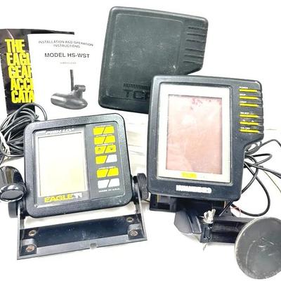 "Humminbird" TCR ID 1 and "Eagle" Fish I.D. II Depth Finders