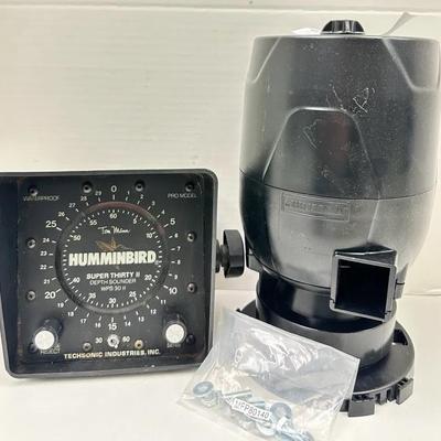 Moultrie Digital Game Feeder Kit and "Humminbird" Super Thirty II Depth Sounder