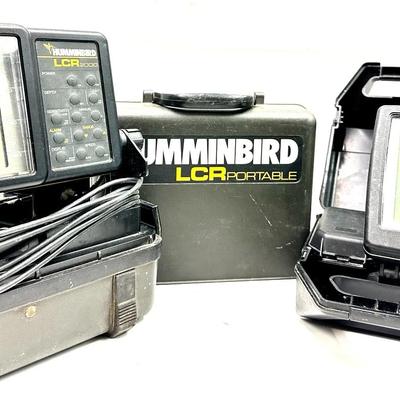 "Humminbird LCR 2000" and "Platinum ID" Fishfinder