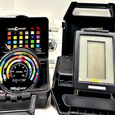 "Humminbird" TCR 101 Fishfinder and Combo C-Lector Color/pH Meter Set