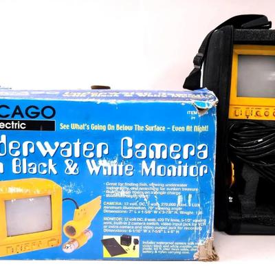 "Chicago Electric" Underwater Camera with Black and White Monitor