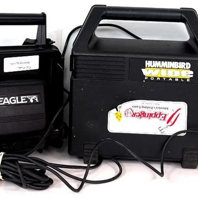 "Eagle" and "Humminbird" Fishing Sonar Units