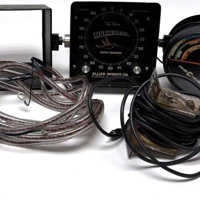 "Humminbird" Depth Sounder with Marine Transducer Collection