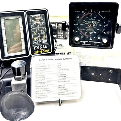 "Eagle" Z-6000 and "Humminbird" Super 60