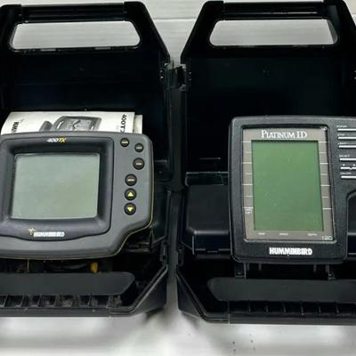 "Humminbird" 400TX and Platinum ID Fishfinders