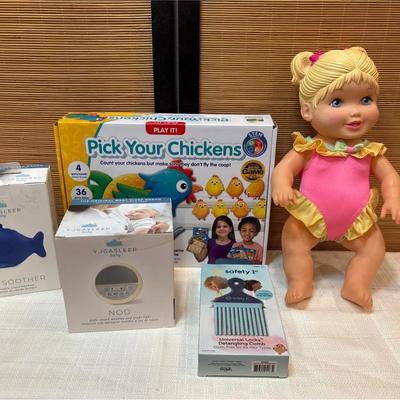 Baby and Toddler Items - Bath Doll, Sound Machines, More 