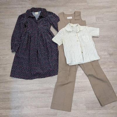 Laura Ashley Children's Dress (11-12 Years,) + Vintage Girl Scouts Uniform 
