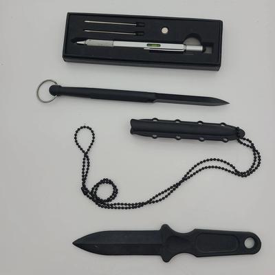 Secure- EX Delta Dart Kubaton AND sheath, "Executive Letter Opener II", Tactical Pen