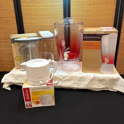 Drink Dispenser, Electric Kettle, Food Storage 