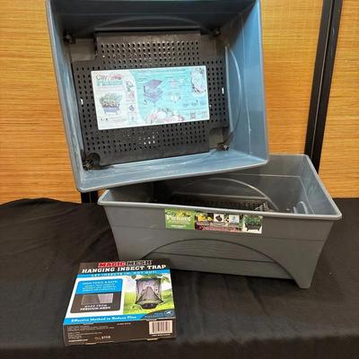 Magic Mesh Insect Trap and City Pickers Planter Box Sets, All New