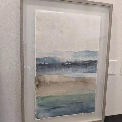 Framed Original Watercolor Painting (37"x26")