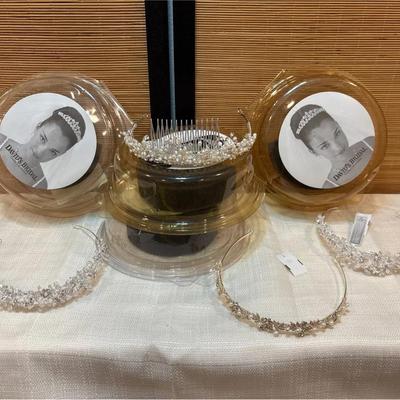 David's Bridal Tiaras/Headbands, 4 New 