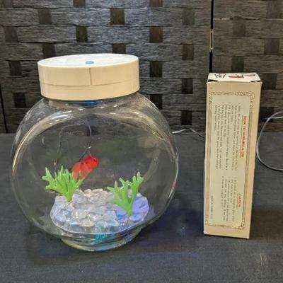 Toy Fishtank + Drinking Happy Bird 