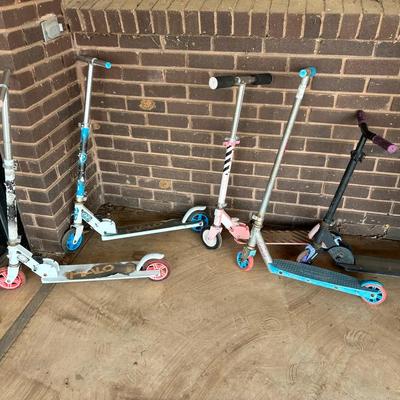 Five Scooters