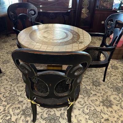 Rustic Table And Chairs 