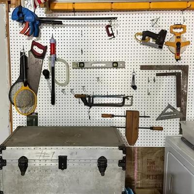 Hand Tools And Storage Trunk