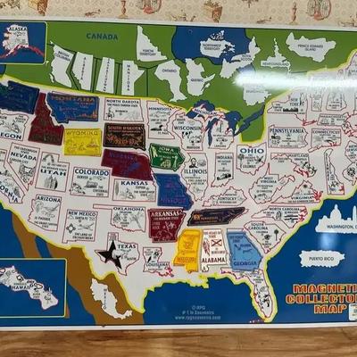 Magnetic Collectors Map