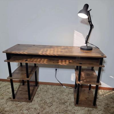 Designs2Go Desk And Coordinating Desk Lamp