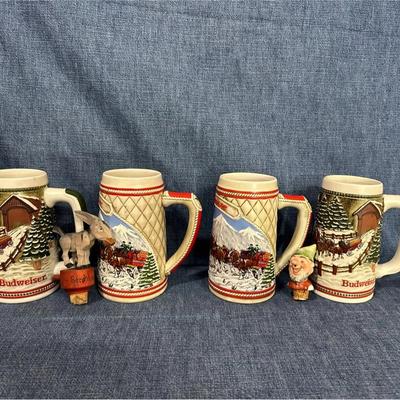 Vintage Budweiser Mugs