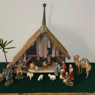 Vintage Nativity Scene From Nürnberg Germany
