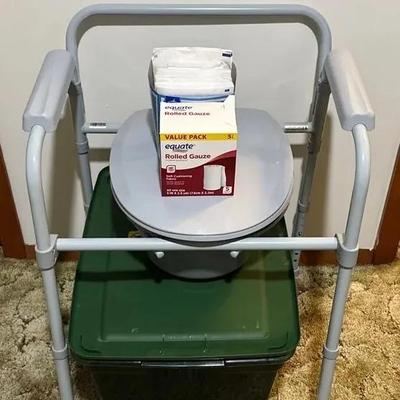 Portable Toilet and Storage