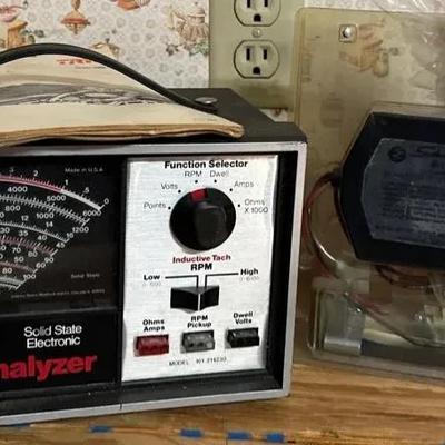 Engine Analyzer And Mity Mite Automatic Charger 
