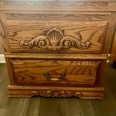 Sale Photo Thumbnail #4: Side tables match bed 