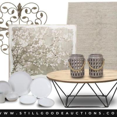 Sale Photo Thumbnail #4: Uggs, decoys, bird houses, artwork, Le Creuset, Thomas Kincaid, artwork, jewelry, furniture, antiques, sterling silver, rugs, camel saddle, pottery, Rachel Ray, cookware, appliances, lamps, arrowheads, coins, nutcrackers, stamp collections, Kendra Scott, 