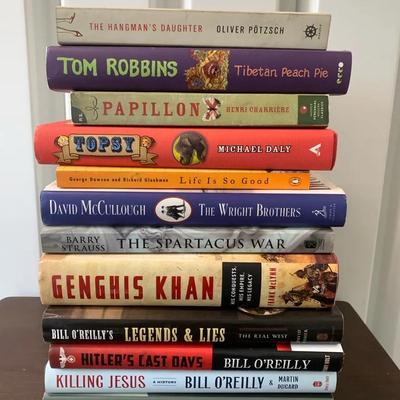 Sale Photo Thumbnail #17: Historical Non-fiction & Biographical Narratives: 12 Books