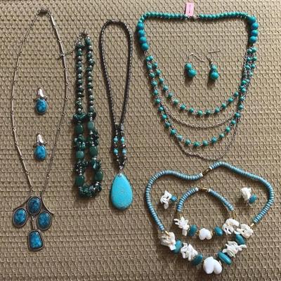 Sale Photo Thumbnail #48: Boho Turquoise & Gemstone Jewelry Collection