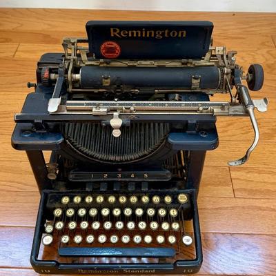 Sale Photo Thumbnail #45: Vintage Remington “Remington Standard” Manual Typewriter (Untested)