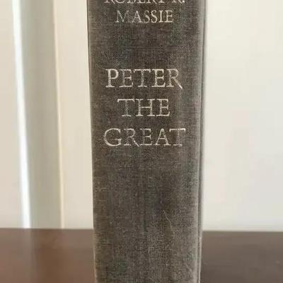 Sale Photo Thumbnail #21: Vintage Book Of Peter The Great - First Edition (1980) - Pulitzer Prize Winner in 1981